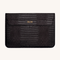 Croc Laptop sleeve in Black
