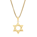 Star of David Pendant with Chain