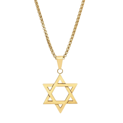Star of David Pendant with Chain