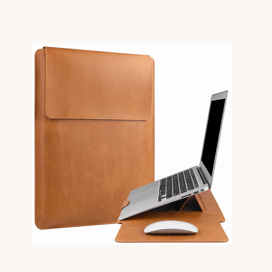 Laptop sleeve in Brown