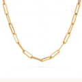 Gold Paper Clip Chain