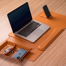 Full Desk setup brown