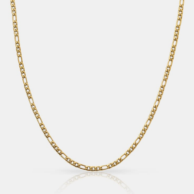 Gold 3mm Figaro Chain