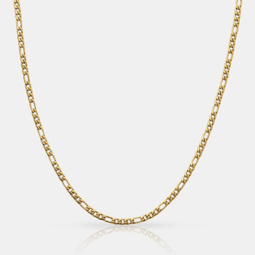 Gold 3mm Figaro Chain