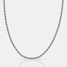 Silver 3mm Rope Neckchain