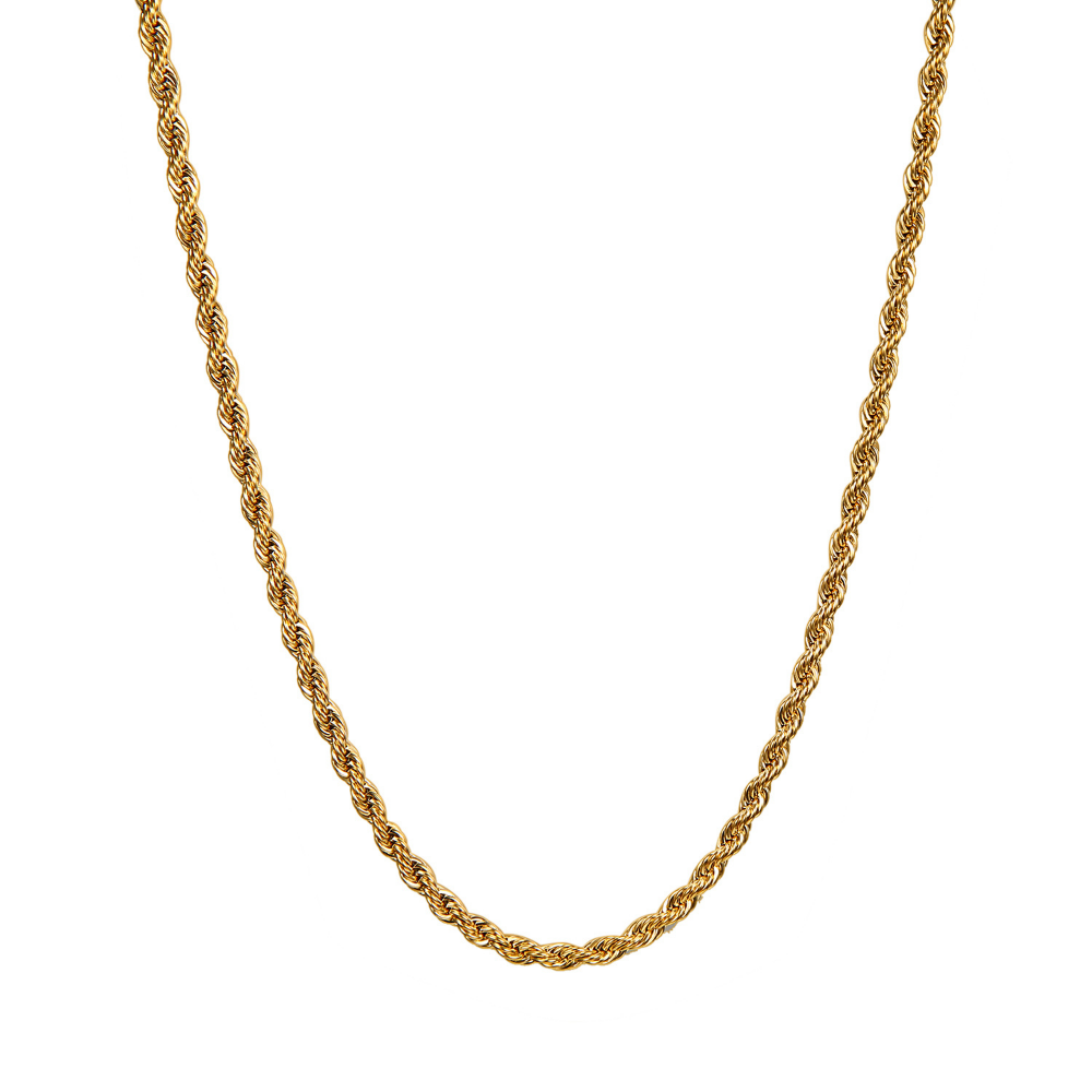 Gold 3mm Rope Chain