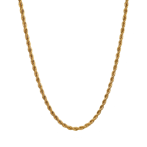Gold 3mm Rope Chain