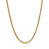 Gold 3mm Rope Chain