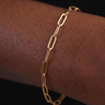 Paper Clip Bracelet 3mm