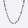 Silver 5mm Cuban Chain
