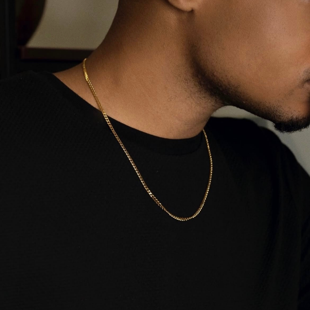 Gold 3mm Cuban Chain