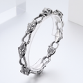 Skul Bracelet Iin Silver