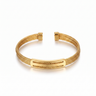 Acier Bracelet in Gold