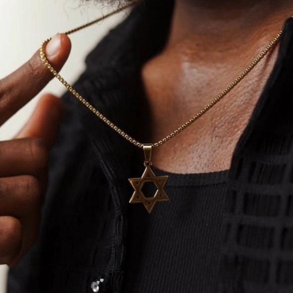 Star of David Pendant with Chain
